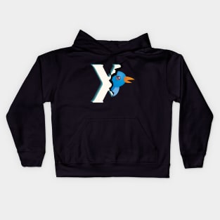 Bird Tweet X Kids Hoodie